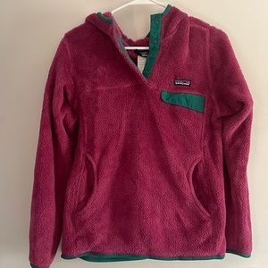 Patagonia Synchilla Snap T Hooded Pullover EUC